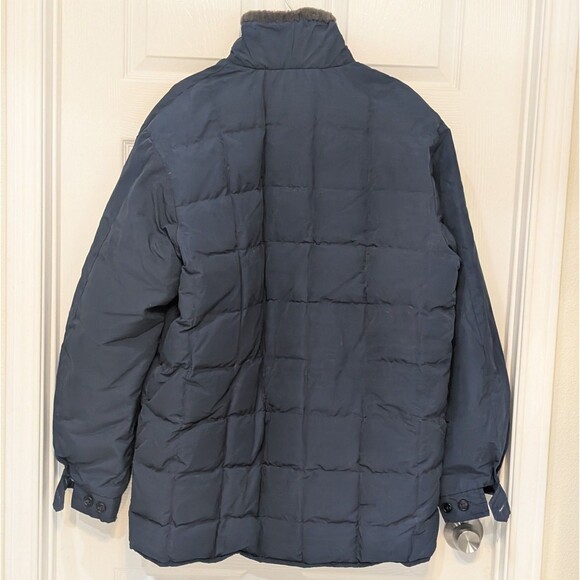 Vintage Eddie Bauer Down Blizzard Proof Jacket Coat Parka Men's Fur Collar XL - Picture 2 of 12